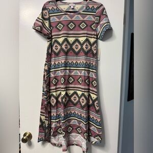 Lularoe Carly - Aztec Pattern Dress